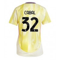 Maglie da calcio Juventus Juan Cabal #32 Seconda Maglia Femminile 2024-25 Manica Corta